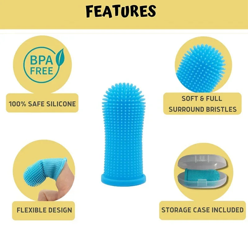 360° Silicone Pet Toothbrush