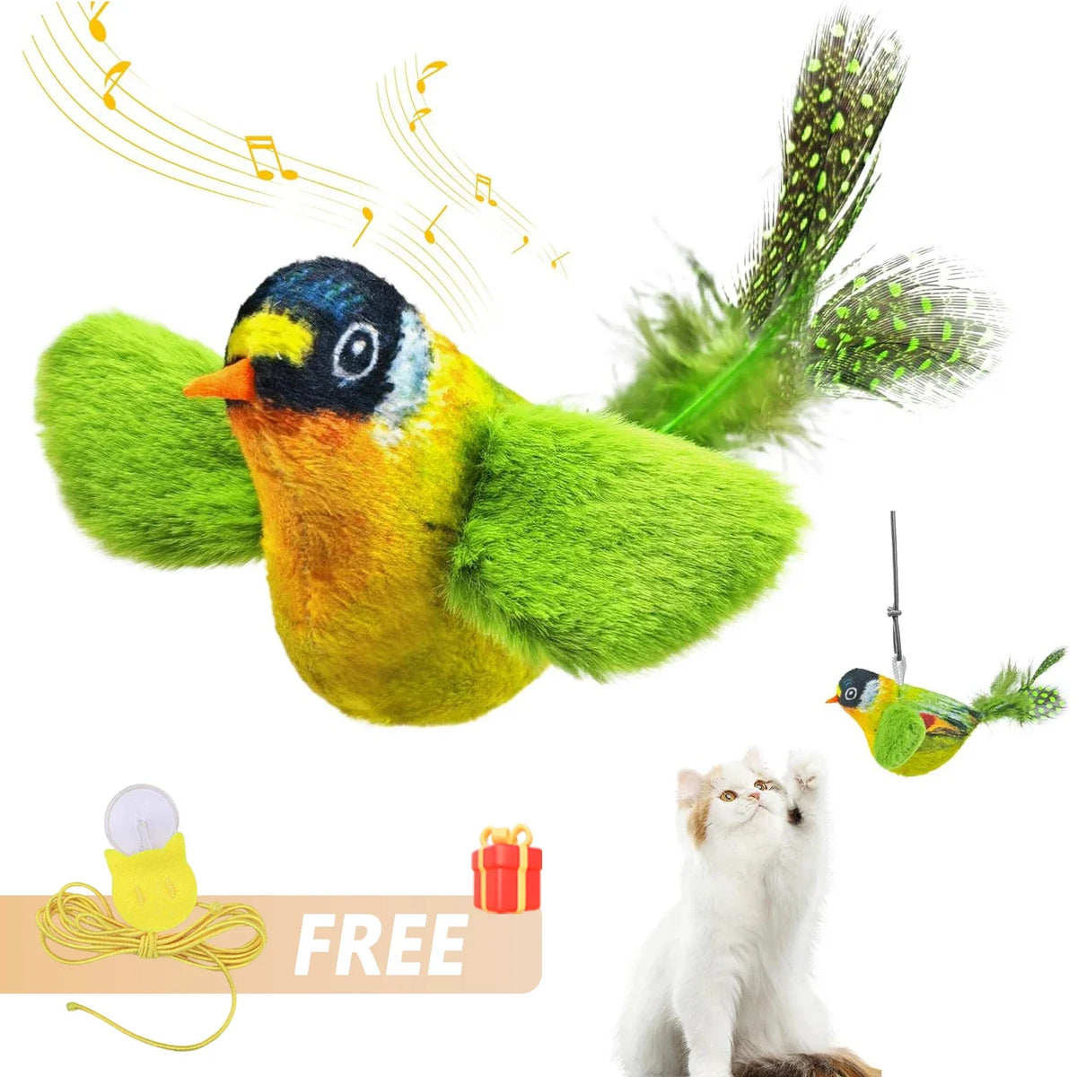 Soft Squeaky Cat Toy