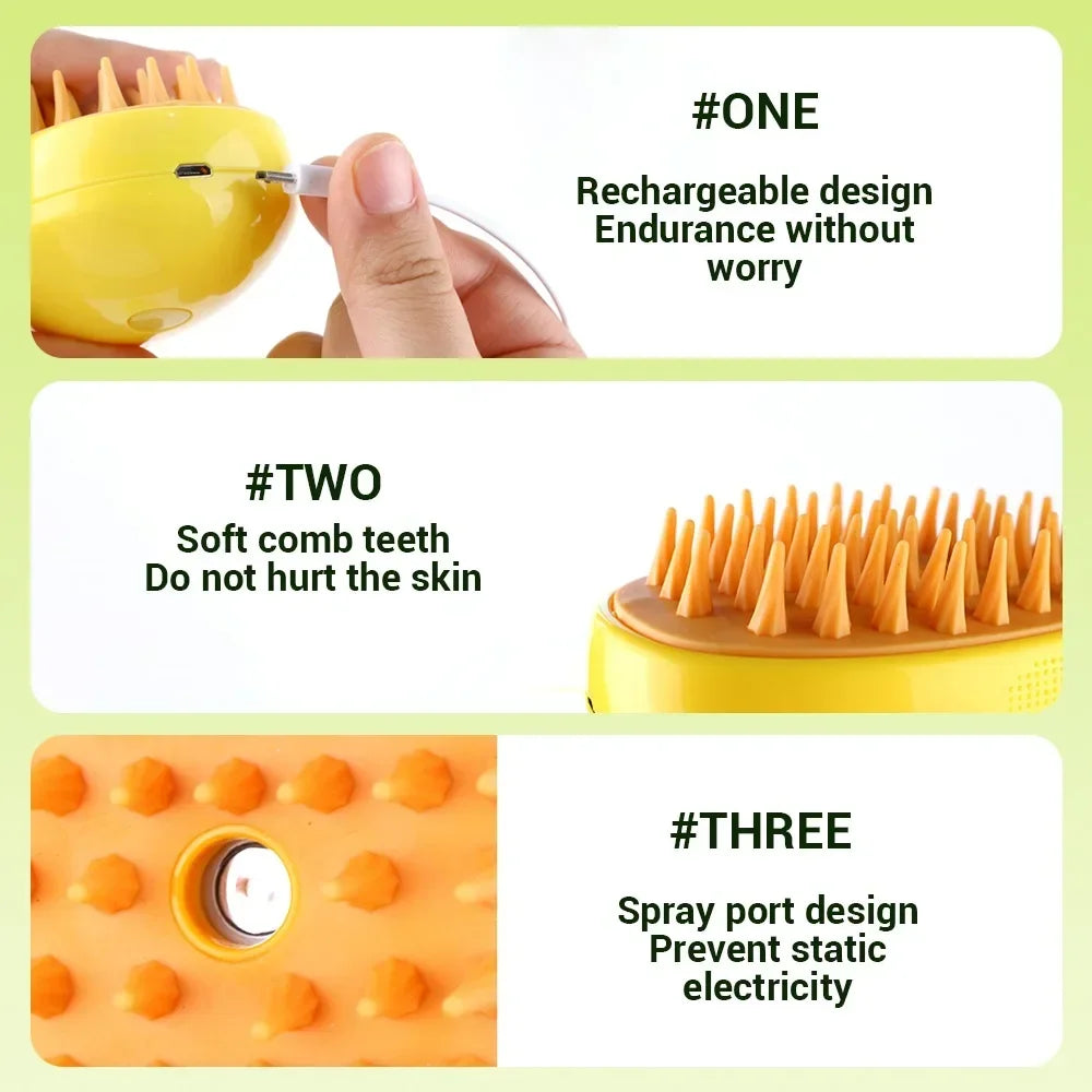 Gentle Cat Grooming Brush
