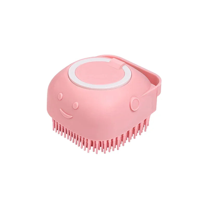 2-in-1 Pet Bath & Massage Brush