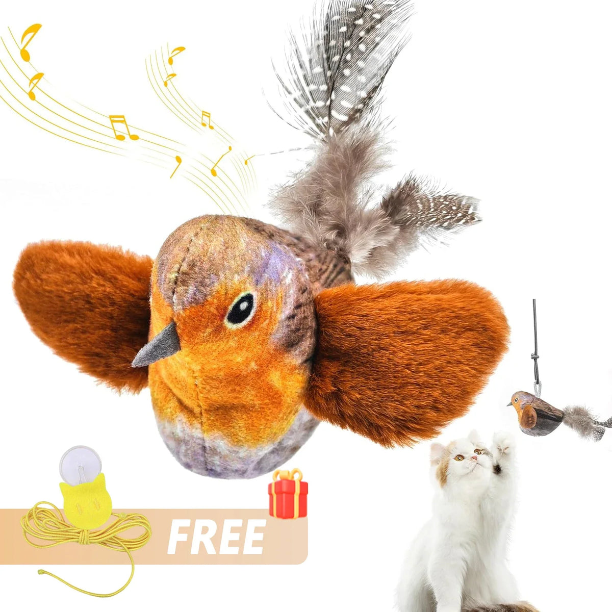Soft Squeaky Cat Toy
